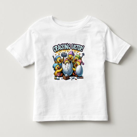 T-shirt Pour Les Tous Petits Fun de Pâques (Devant)