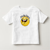 T-shirt Pour Les Tous Petits funny face (Devant)