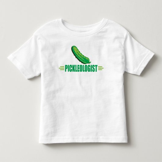 T-shirt Pour Les Tous Petits Funny Pickleologiste (Devant)