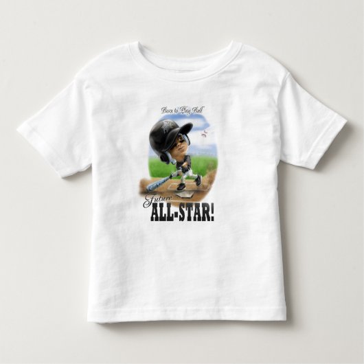 T-shirt Pour Les Tous Petits Futur All-Star Black (Devant)