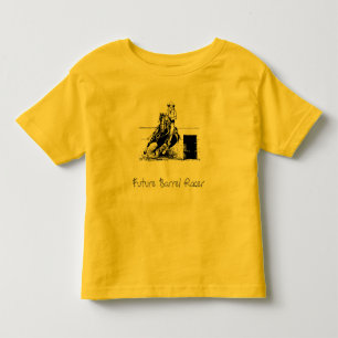 T-shirt Pour Les Tous Petits Futur Barrel Racer