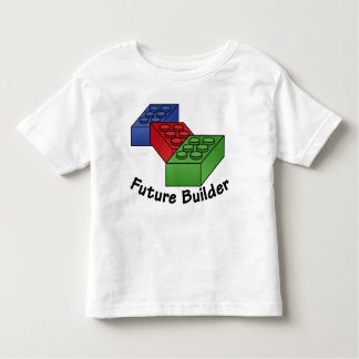 T-shirt Pour Les Tous Petits - Futur constructeur - jouet classique mignon