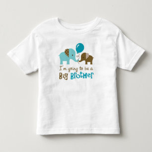 T-shirt Pour Les Tous Petits Futur grand frère - Mod Elephant