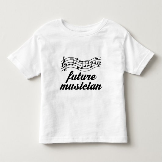 T-shirt Pour Les Tous Petits Futur musicien (Devant)
