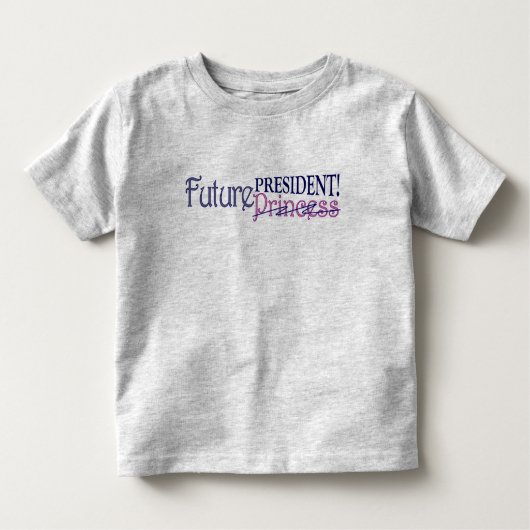 T-shirt Pour Les Tous Petits Futur président (Devant)