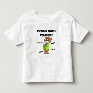 T-shirt Pour Les Tous Petits Futur professeur de maths