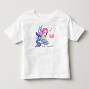 T-shirt Pour Les Tous Petits Futur Sirène
