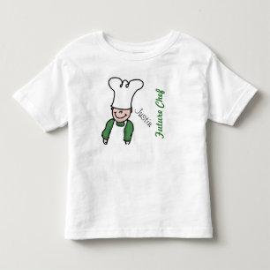 T-shirt Pour Les Tous Petits Future Chef with name