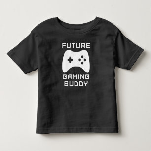 T-shirt Pour Les Tous Petits Future Gaming Buddy Toddler Enfant Drôle