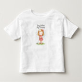 T-shirt Pour Les Tous Petits Future Golfer Baby Girl or  (Devant)