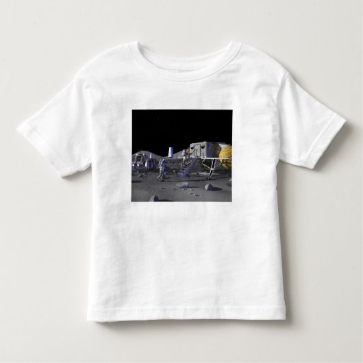 T-shirt Pour Les Tous Petits Futures missions d'exploration spatiale 13 (Devant)
