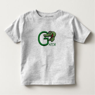 T-shirt Pour Les Tous Petits G est pour l'alligator