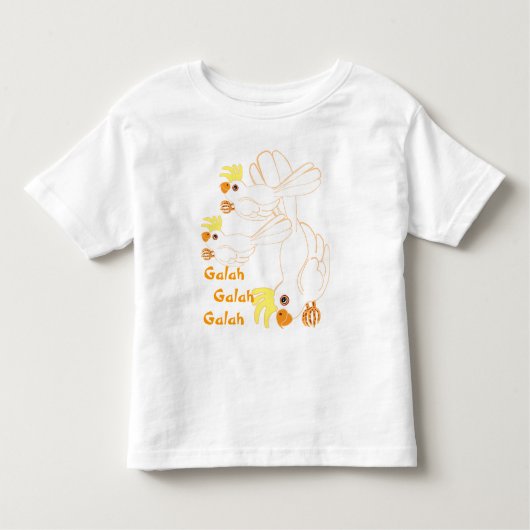 T-shirt Pour Les Tous Petits Galah galah (Devant)