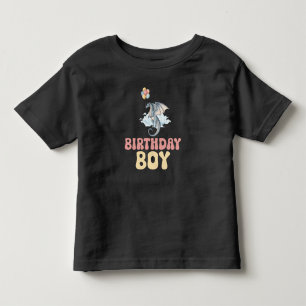 T-shirt Pour Les Tous Petits Garçon d'anniversaire dragon