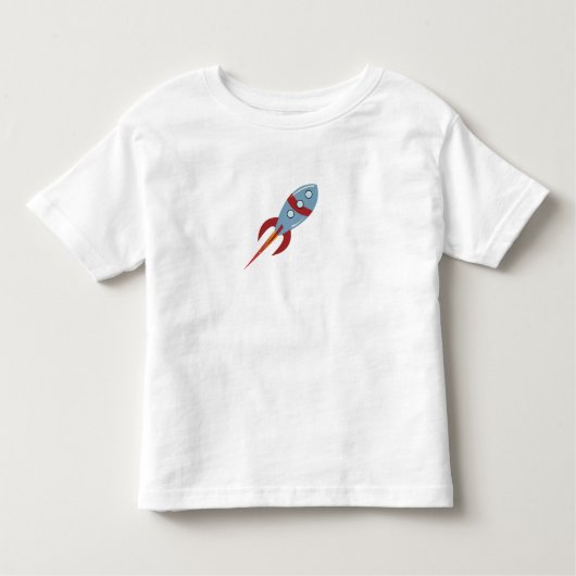 T-shirt Pour Les Tous Petits garçon de fusée (Devant)