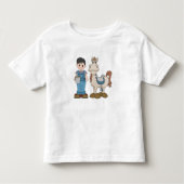 T-shirt Pour Les Tous Petits Garçon et Pony (Devant)