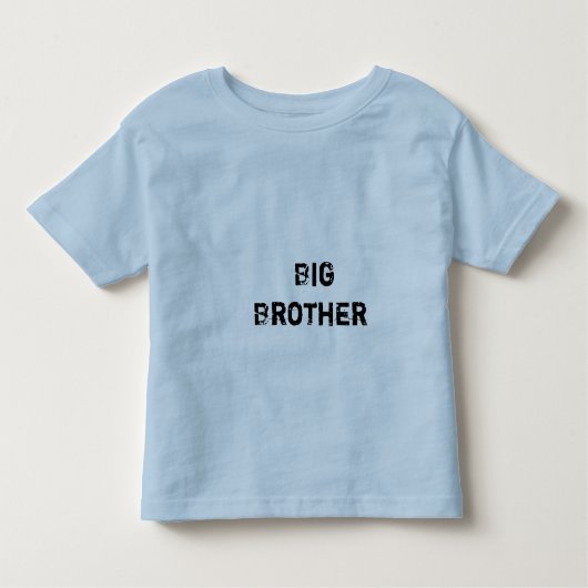 T-shirt Pour Les Tous Petits garçon grand frère (Devant)