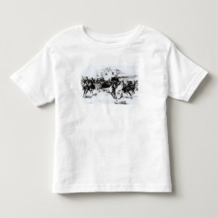 T-shirt Pour Les Tous Petits Garret fait entrer Billy the Kid, 1880