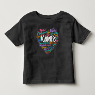 T-shirt Pour Les Tous Petits Gentillesse compassion empathie et respect