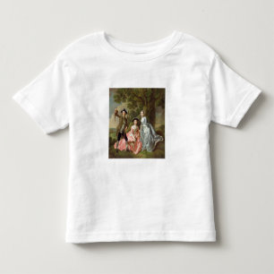 T-shirt Pour Les Tous Petits George Rogers avec son épouse, Margaret, et son