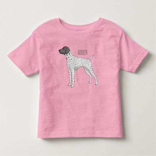 T-shirt Pour Les Tous Petits German Shorthred Pointer dog (Devant)