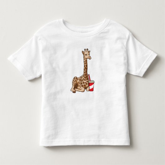 T-shirt Pour Les Tous Petits Girafe (Devant)