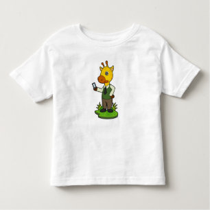 T-shirt Pour Les Tous Petits Giraffe avec mobile
