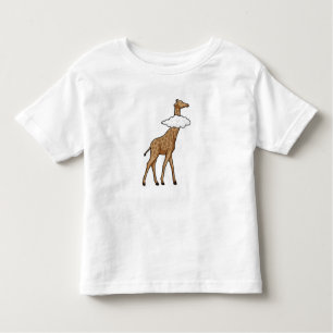 T-shirt Pour Les Tous Petits Giraffe avec nuage
