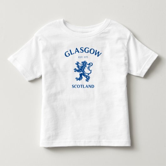 T-SHIRT POUR LES TOUS PETITS GLASGOW, ÉCOSSE (Devant)