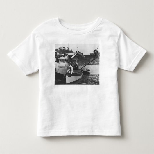 T-shirt Pour Les Tous Petits Glenn Martin avec la tondeuse de la Chine (Devant)
