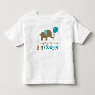 T-shirt Pour Les Tous Petits Grand cousin à être - éléphant de mod