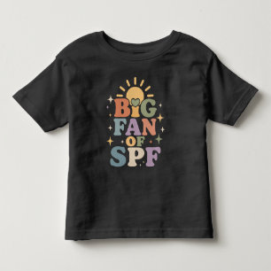 T-shirt Pour Les Tous Petits Grand fan de protection solaire estivale SPF