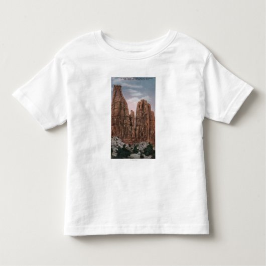 T-shirt Pour Les Tous Petits Grand Junction, Co - vue de monument national de (Devant)