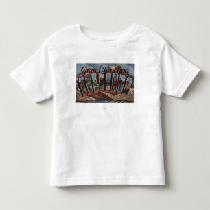 T-shirt Pour Les Tous Petits Grand Junction, le Colorado - grandes scènes de