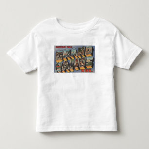 T-shirt Pour Les Tous Petits Grand Rapids, Minnesota - grandes scènes de lettr