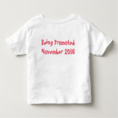 T-shirt Pour Les Tous Petits Grande Soeur (Dos)