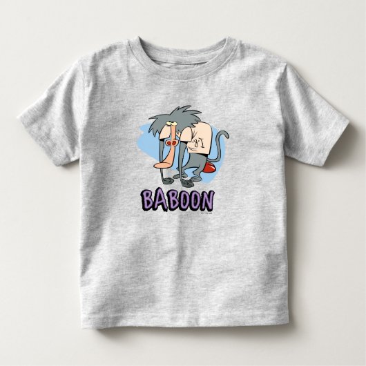 T-shirt Pour Les Tous Petits Graphique de caractères I.R. Baboon (Devant)