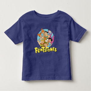 T-shirt Pour Les Tous Petits Graphique de la famille Pierrafeu et Roubles