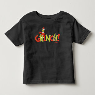 T-shirt Pour Les Tous Petits Graphisme du logo du personnage Grinch !