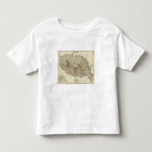 T-shirt Pour Les Tous Petits Grenade de La de l'Isle de carte