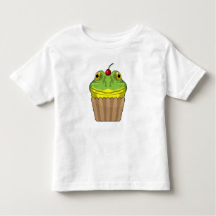 T-shirt Pour Les Tous Petits Grenouille avec muffin