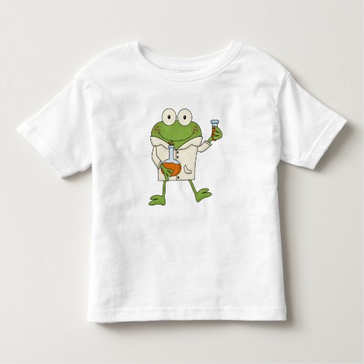 T-shirt Pour Les Tous Petits Grenouille de laboratoire (Devant)