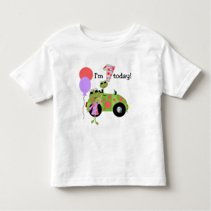 T-shirt Pour Les Tous Petits Grenouilles Mod 1er anniversaire