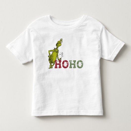 T-shirt Pour Les Tous Petits Grille | Ho Ho Ho (Devant)