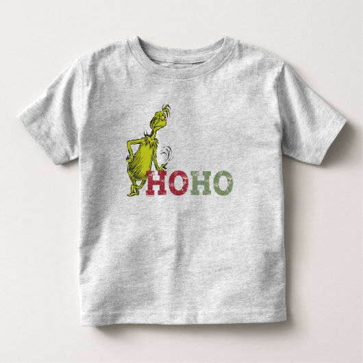 T-shirt Pour Les Tous Petits Grille | Ho Ho Ho (Devant)
