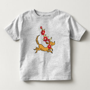 T-shirt Pour Les Tous Petits Grille Max Christmas Pointsettia
