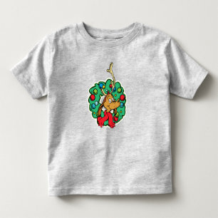 T-shirt Pour Les Tous Petits Grille Max Christmas Wreath