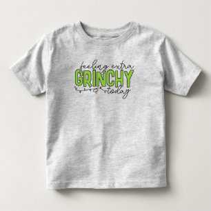 T-shirt Pour Les Tous Petits Grille   Sentiment de grinchy supplémentaire aujou
