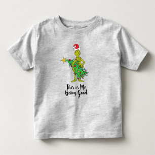 T-shirt Pour Les Tous Petits Grinch Classique Mauvais