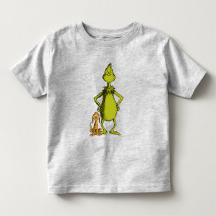 T-shirt Pour Les Tous Petits Grinch posture de Max et Grinch